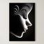 Silent Origin – Surreal Wabi Sabi Portrait Wall Art 519