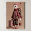 Surreal Textile Character – Surreal Whimsical Wall Art 141