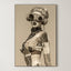 Contemporary Steampunk Portrait – Surreal Steampunk Wall Art 005