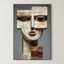 Modern Cubist Bust – Surreal Cubist Wall Art 085