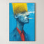Smoke and Line – Surreal Expressive Cross-Hatch Wall Art 429