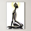 Solar Devotion – Surreal Minimalist Spiritual Wall Art 533