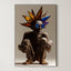 Surreal Folk Figure – Surreal Folk Art Wall Art 093