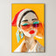 High Contrast Portrait – Surreal Bold Wall Art 495