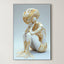 Gold Filigree Figure – Surreal Ornate Wall Art 142