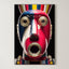 Painted Totem – Surreal Folk Craft Totem Wall Art 442