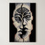 Fractured Self – Surreal Stone Dual Portrait Wall Art 586