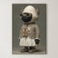 The Midnight Aviator – Surreal Steampunk Cat Portrait Wall Art 196