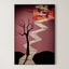 Narrative Ascent – Surreal Graphic Journey Wall Art 593