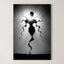 Elegant Night-Out – Surreal Abstract Silhouette Wall Art 544