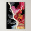 Coral and Crimson – Surreal Organic Abstract Wall Art 444
