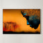 Sunset Silhouette – Surreal Landscape Figure Wall Art 325