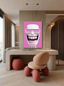 Grinning Pop Sculpture 006