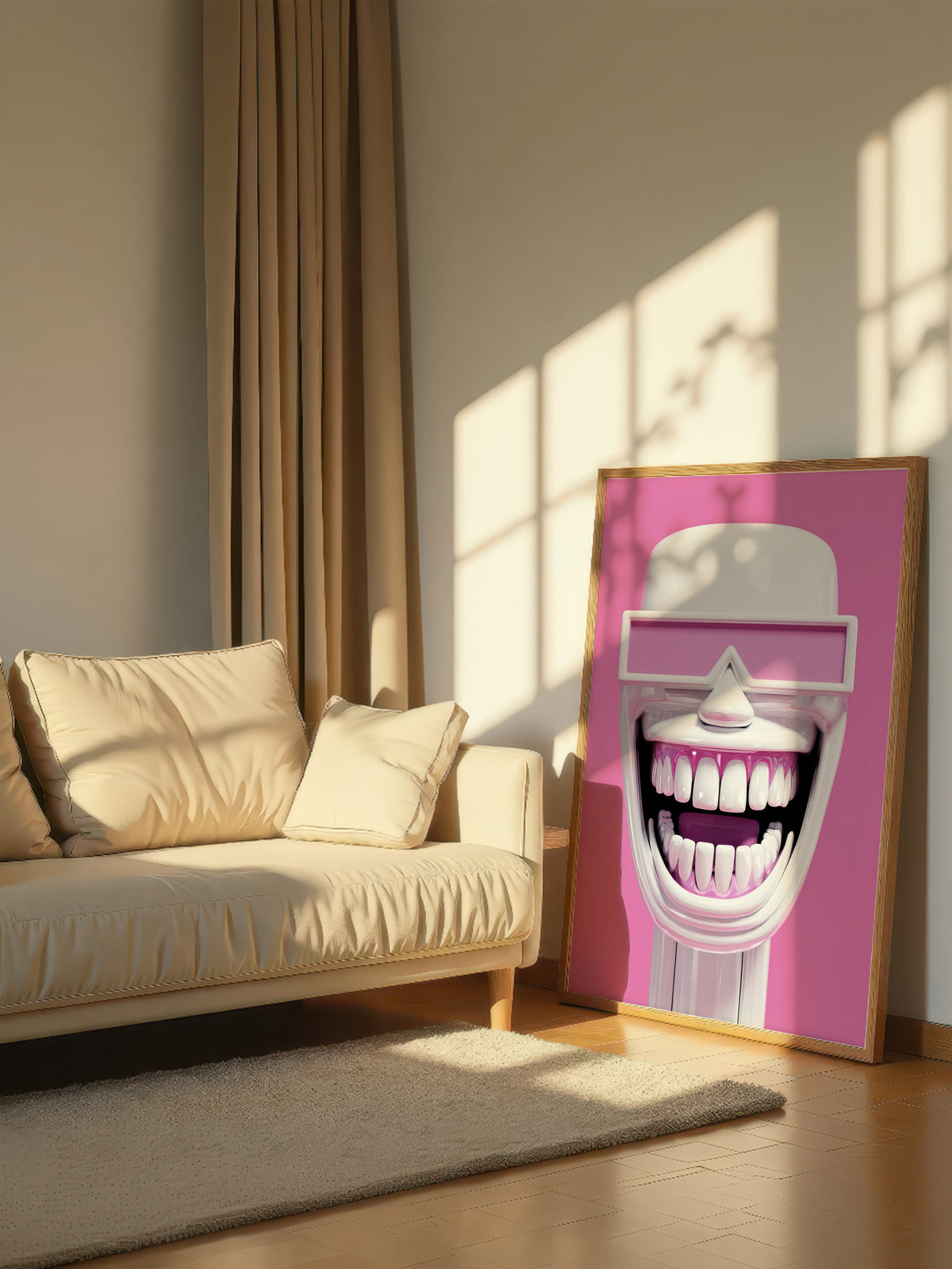 Grinning Pop Sculpture 006