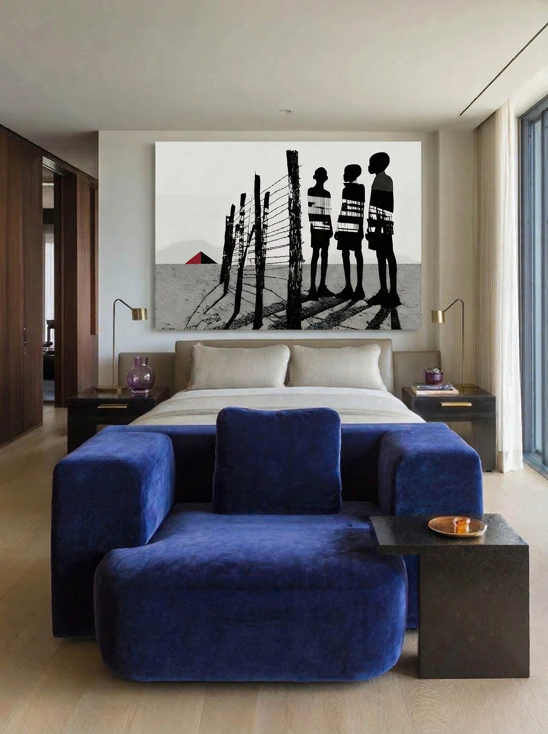 Minimalist Narrative – Surreal Minimal Storytelling Wall Art 007