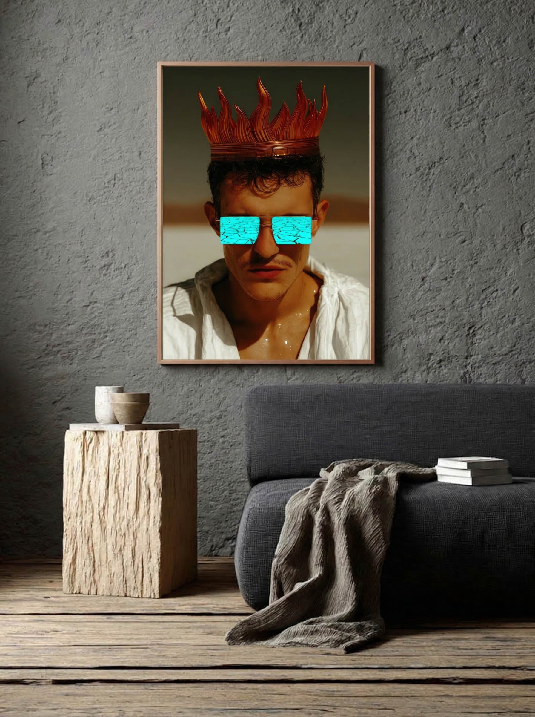 Pop Surreal Portrait – Surreal Pop Art Wall Art 010