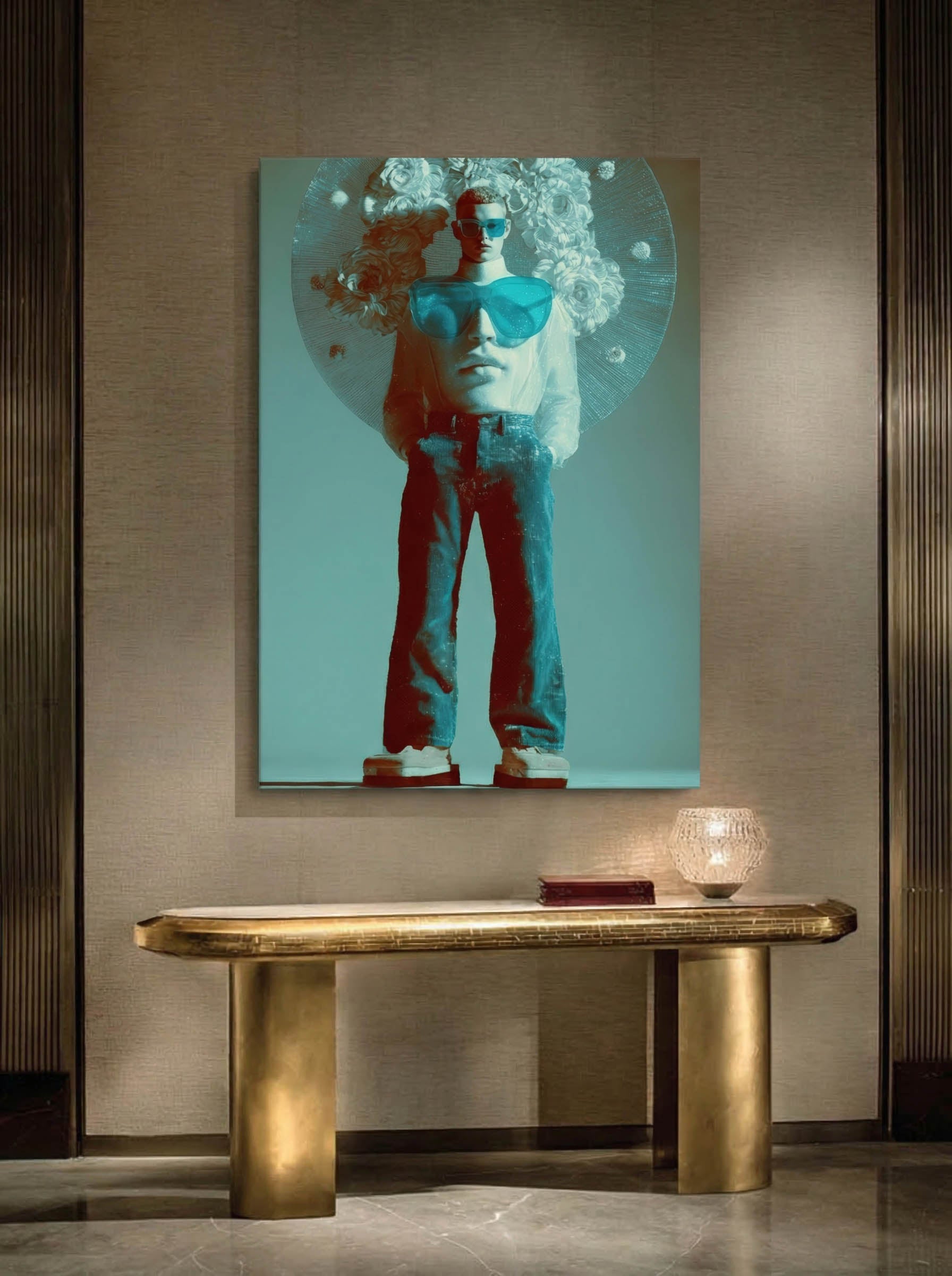 Abstract Fashion Figure – Surreal Fashion Wall Art 012 Secondary image