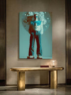 Abstract Fashion Figure – Surreal Fashion Wall Art 012