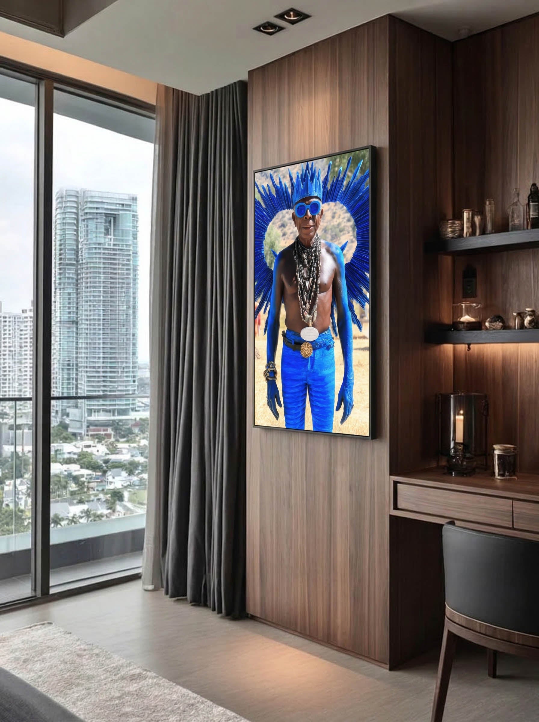High-Fashion Figure – Surreal Fashion Wall Art 013