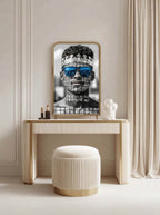 Conceptual Stipple Art – Surreal Pointillist Wall Art 019