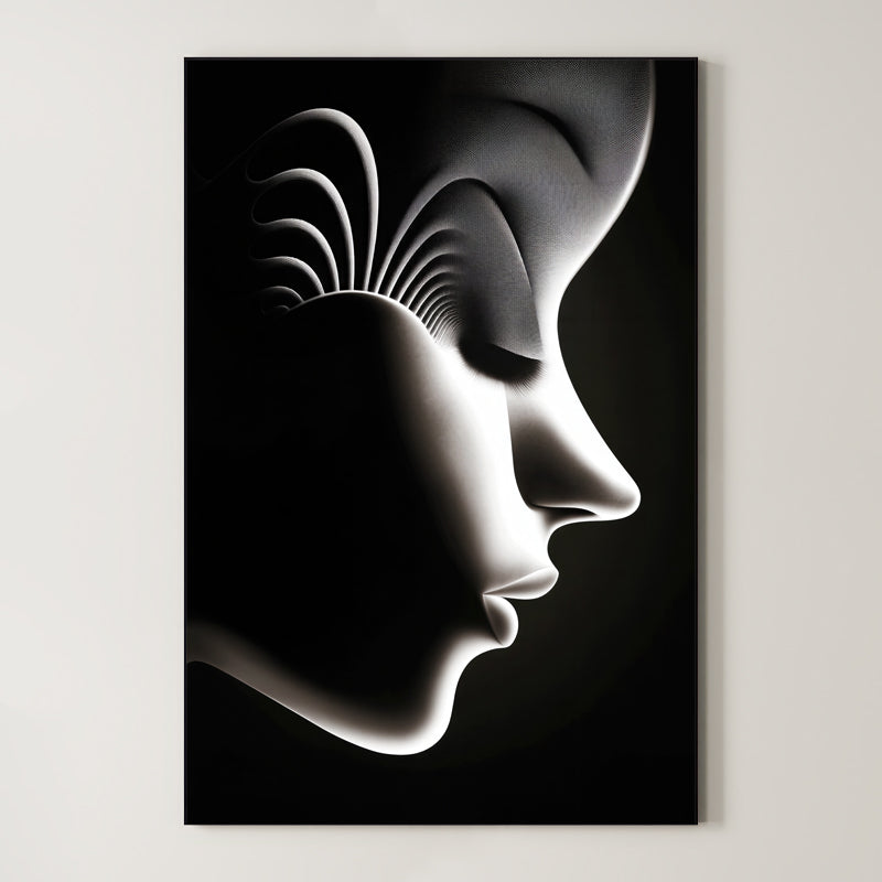 Silent Origin – Surreal Wabi Sabi Portrait Wall Art 519 Main image