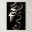 Mechanical Muse – Surreal Sculptural Portrait Wall Art 531