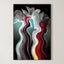 Luminous Echoes – Surreal Trio Silhouette Wall Art 527