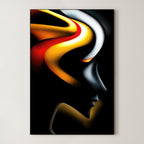 Liquid Ember – Surreal Psychedelic Pop Wall Art 521