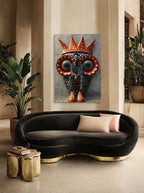 Stylized Narrative Composition – Surreal Storytelling Wall Art 027