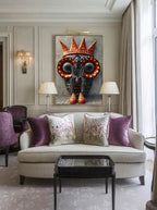 Stylized Narrative Composition – Surreal Storytelling Wall Art 027