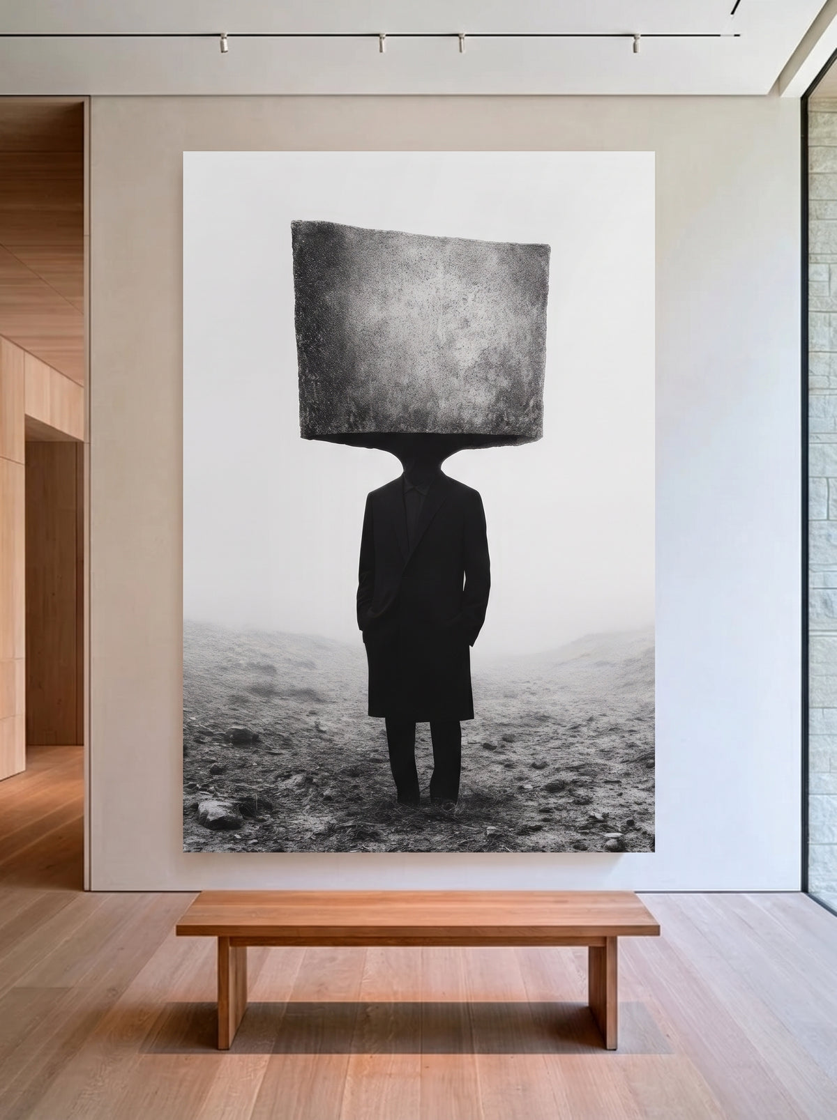 Surreal Stone Portrait 029