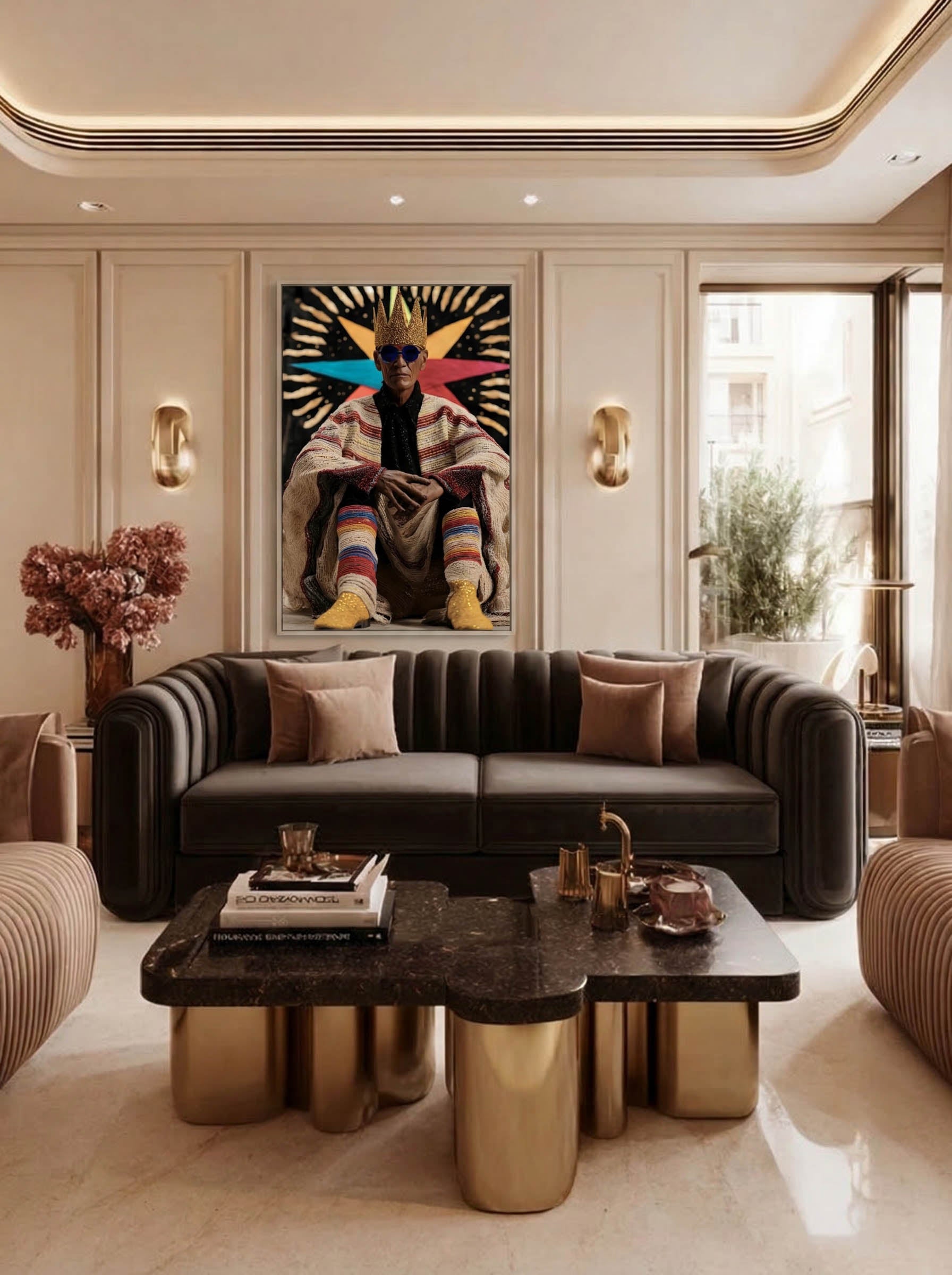 Modern Graphic Narrative – Surreal Graphic Wall Art 030