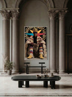 Modern Graphic Narrative – Surreal Graphic Wall Art 030