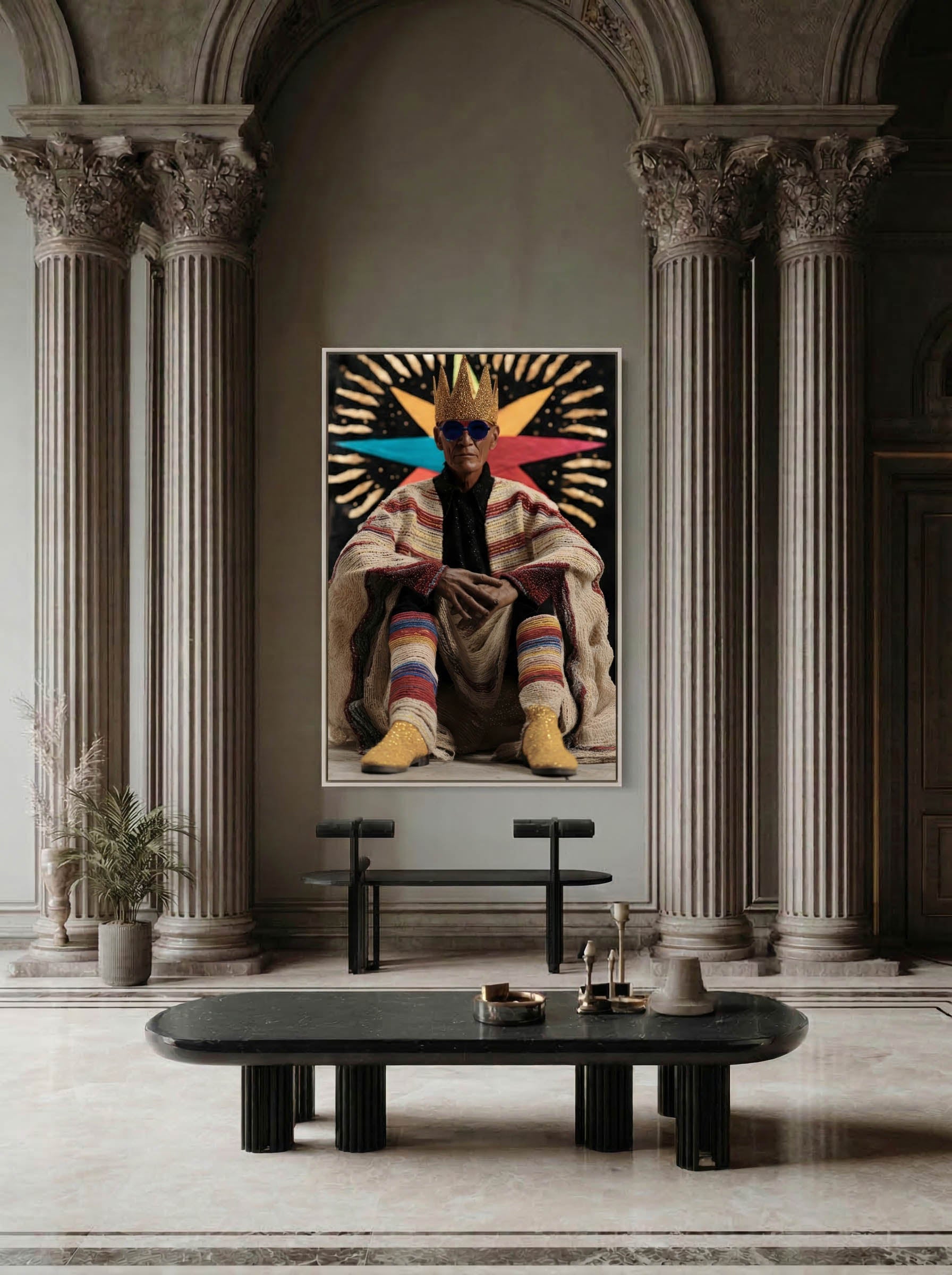 Modern Graphic Narrative – Surreal Graphic Wall Art 030