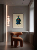Modern Avant-Garde Portrait – Surreal Avant-Garde Wall Art 031