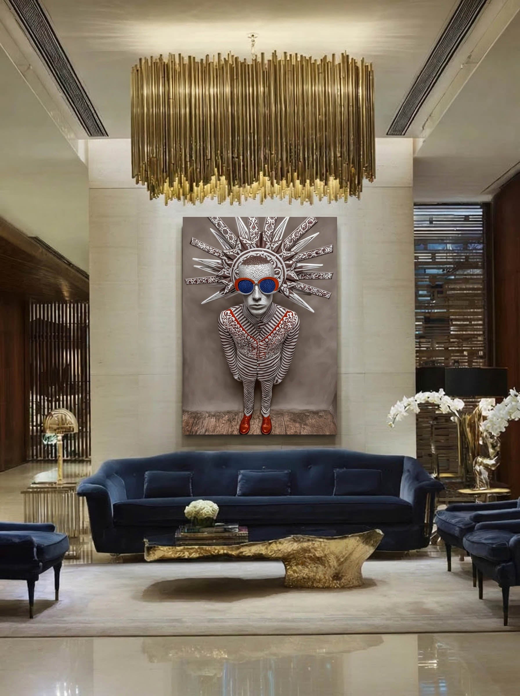 Fine Art Stylized Portrait – Surreal Fine Art Wall Art 032 Secondary image