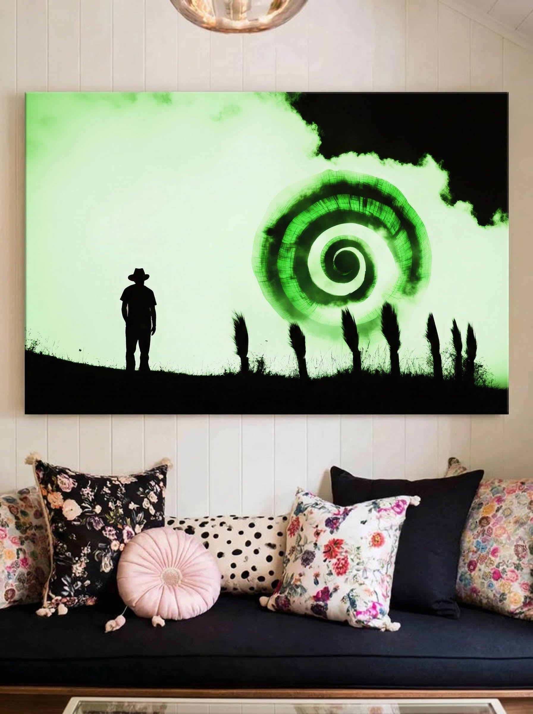 Minimal Surrealism – Surreal Clean Abstract Wall Art 035