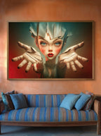 Surreal Portrait – Surreal Dreamlike Figure Wall Art 036