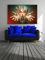 Surreal Portrait – Surreal Dreamlike Figure Wall Art 036