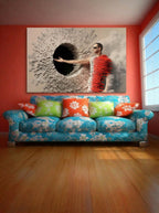 Conceptual Graphic Piece – Surreal Graphic Vision Wall Art 038