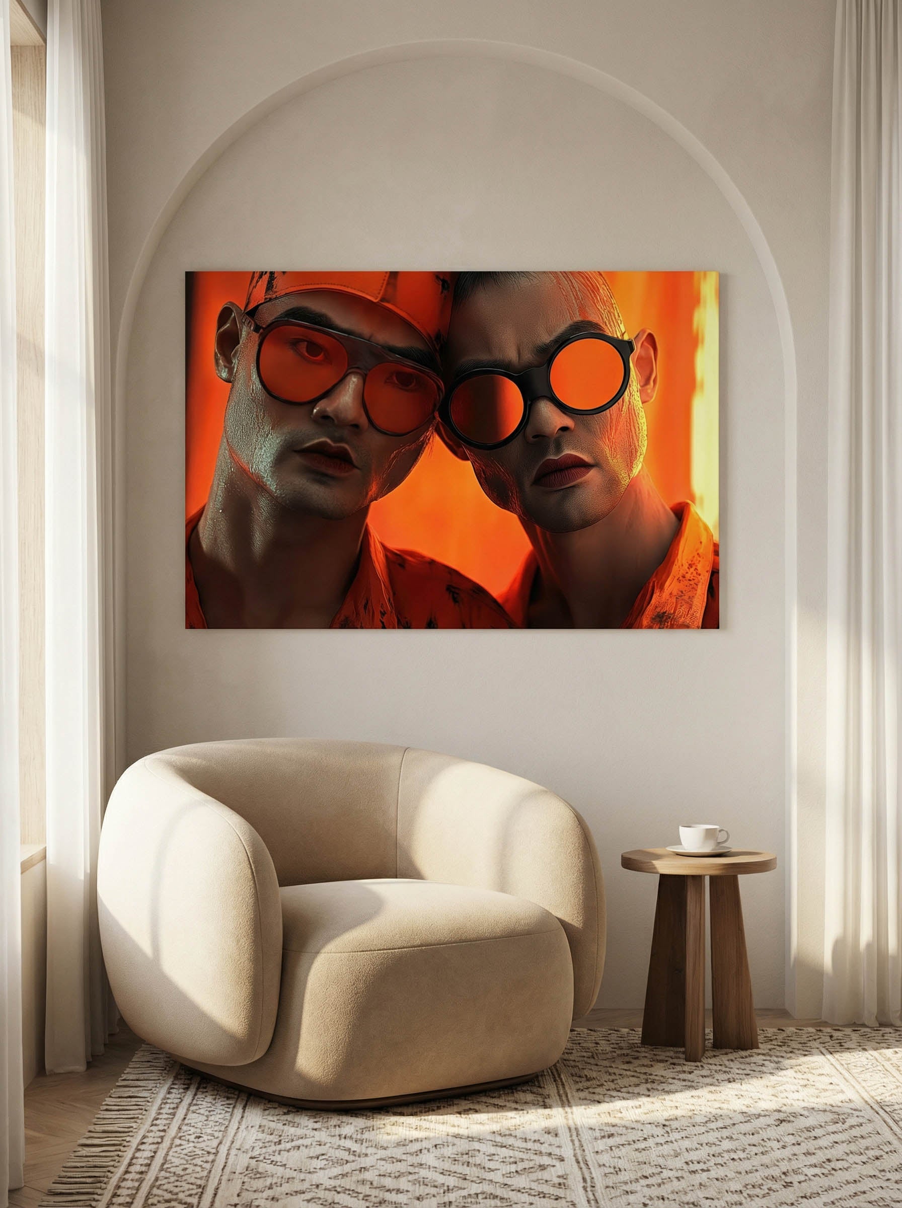 Cinematic Pop Art – Surreal Film-Inspired Pop Wall Art 039
