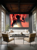 Dark Surreal Figure – Surreal Shadow Portrait Wall Art 042