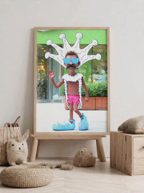 Cartoon Collage Jester 049