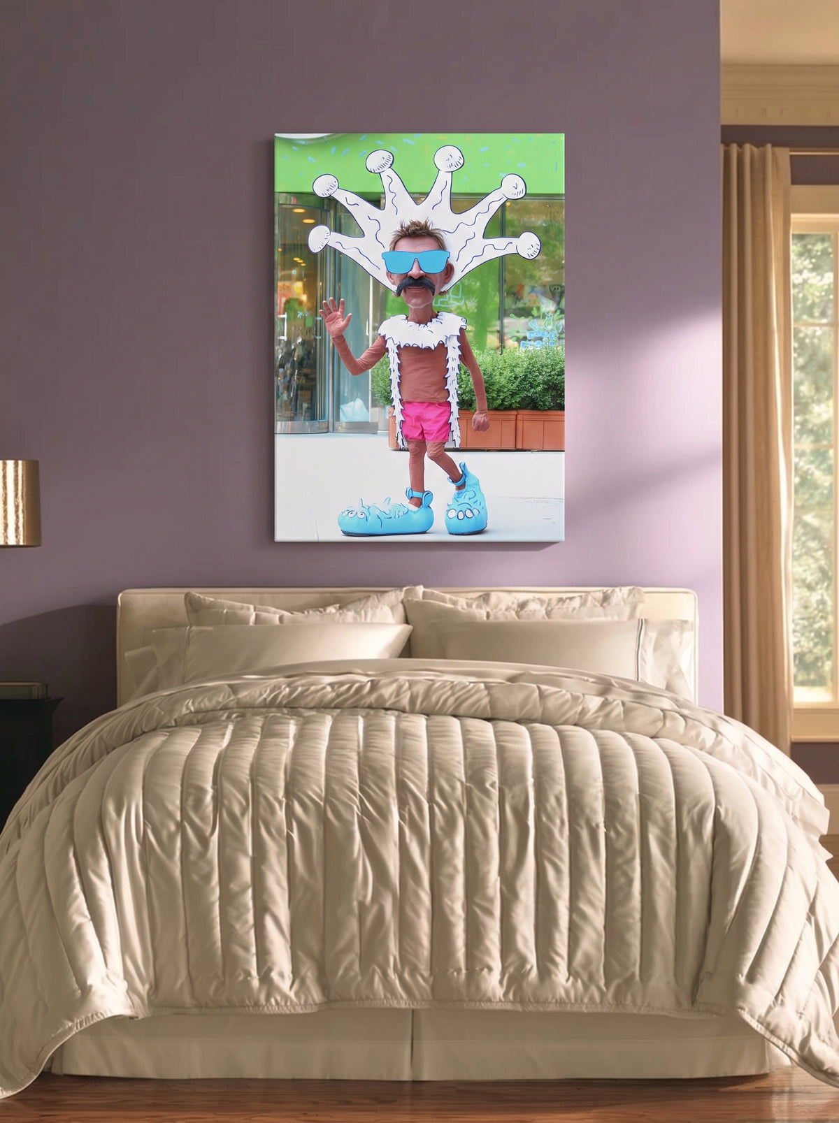 Cartoon Collage Jester 049