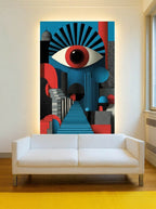 Minimalist Surreal City – Surreal Urban Wall Art 056