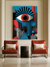 Geometric Eye Art 056