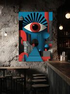 Minimalist Surreal City – Surreal Urban Wall Art 056
