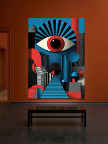 Geometric Eye Art 056