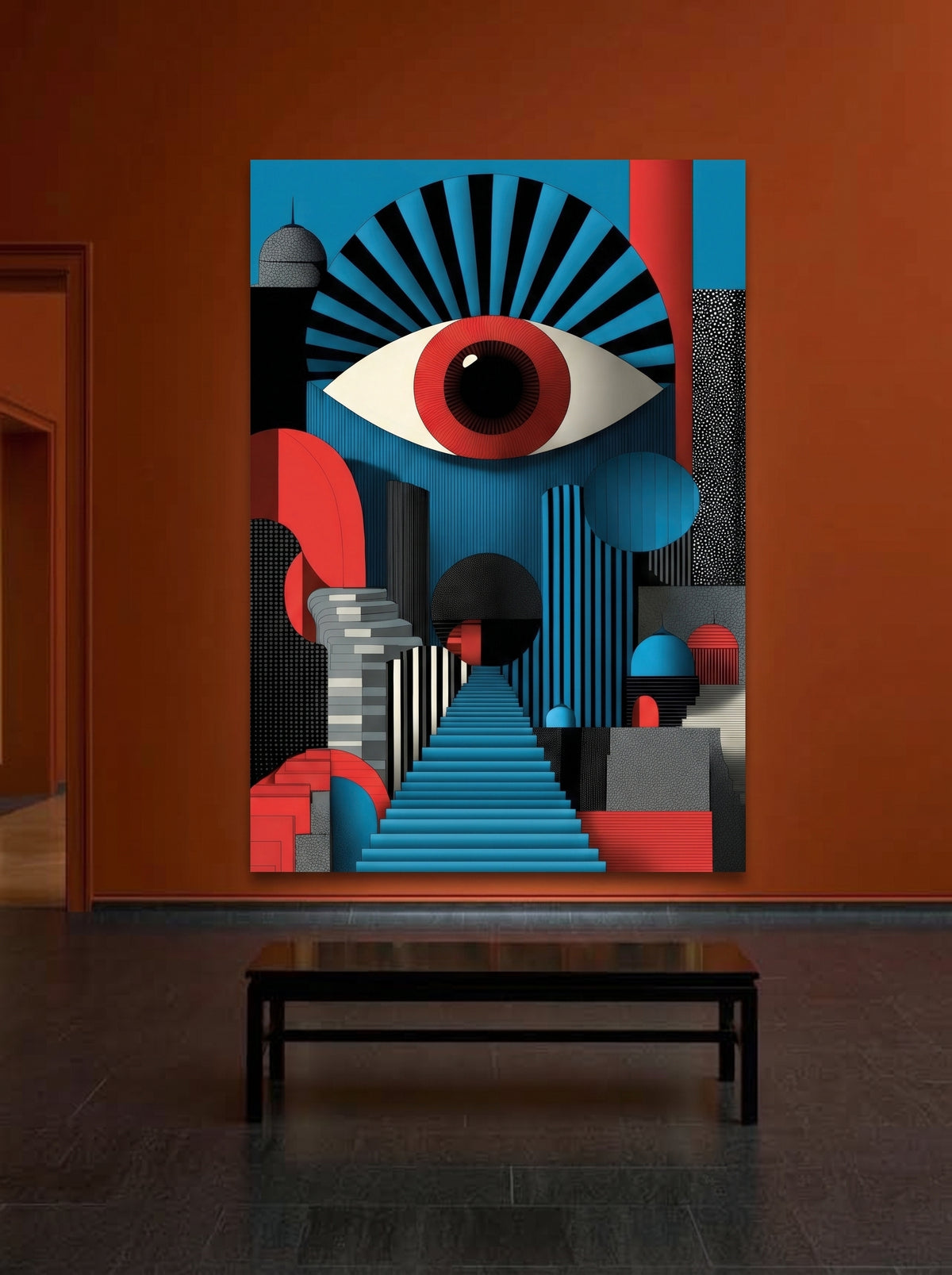 Geometric Eye Art 056