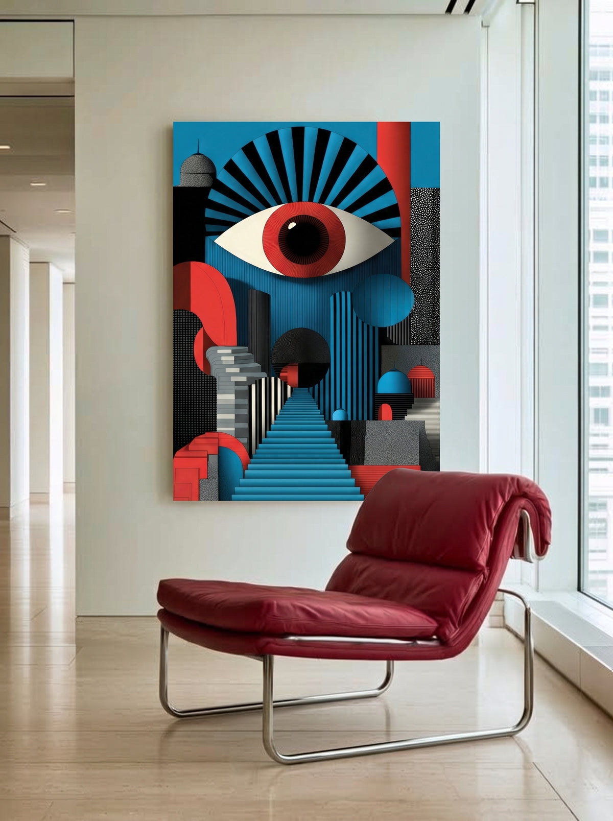 Geometric Eye Art 056